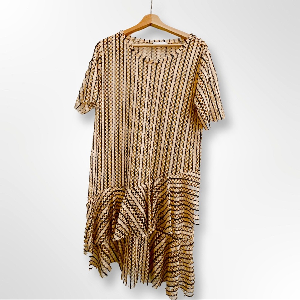 ZARA MESH COVER UP DRESS- SIZE LARGE.